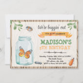 Invitation mignonne de partie d'insecte de pot de (Devant)