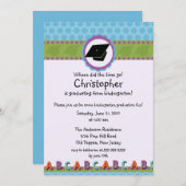 Invitation MIGNONNE d'obtention du diplôme de (Devant / Derrière)