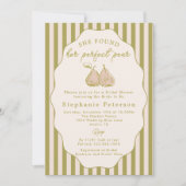 Invitation Mignonne Elle Trouve Sa Fête des mariées Parfaite  (Devant)