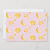 Invitation Mignonne fille de 2ème anniversaire (Dos)