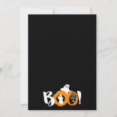 Invitation Mignonne nos petits fantômes de livres baby shower (Dos)