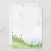 Invitation Mignonne Ours Genre Reveilla Party Boy or girl sig (Dos)