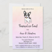 *~* Invitation Mignonne pour Evenement avec un Fre (Dos)