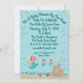 Invitation mignonne pour un baby shower par la (Devant)
