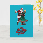 Invitation mignonne pour une fête de Noël (Fleur jaune)