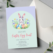 Invitation mignonne pour une fête de Pâques de pri