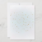 Invitation Mignonne sirène sous la mer fête d'anniversaire (Dos)