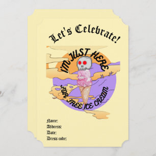 Invitation Mikitiez glaces fête favorite Spécialité Mug