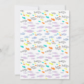 Invitation Mikitiez venus mermaid pêche été (Dos)