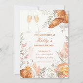 Invitation Milestone Celebration Brunch Birthday (Devant)