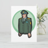 Invitation Militaire (Debout devant)