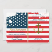 Invitation militaire de partie de retraite de (Devant)