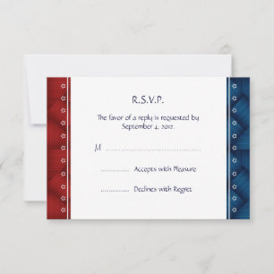 Invitation militaire patriotique américaine Carte