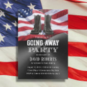 Invitation Militaire Solider de l'Armée de terre s'éloigner P