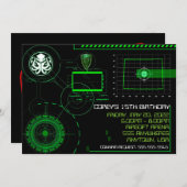 Invitation militaire Wyoming d'Airsoft 5x7 de (Devant / Derrière)