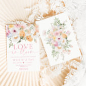 Invitation Millie Floral Aimer Dans La Fête des mariées Bloom