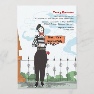 Invitation Mime Adore