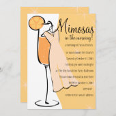 Invitation Mimosas (Devant / Derrière)