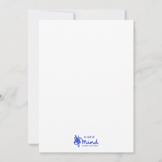 Invitation Mind Edition : Cosmos Enregistrer La Date (Dos)