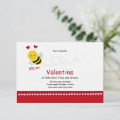 Invitation Mine d'abeille (Debout devant)