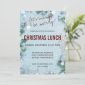 Invitation Mingle et Be Joyeux Déjeuner de Noël (Debout devant)