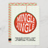 Invitation Mingle + Jingle (Devant / Derrière)