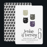 Invitation Mini Chat Kitten Pet pour animaux de compagnie fêt<br><div class="desc">Magasinez Adorable Minimalist Chat Invitations et fournitures de fête Conçu par Dream Big Digital Design</div>