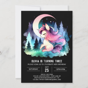 Invitation Mini-Cute Horse Anniversaire