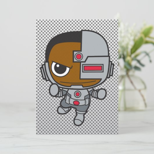 Invitation Mini Cyborg (Debout devant)