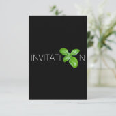 Invitation Mini dîner italien (Debout devant)