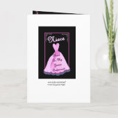 Invitation Mini-fille de la NIECE PINK Gown Flown Trim (Dos)