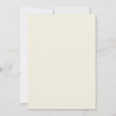 Invitation Mini Gold Party Anniversaire (Dos)