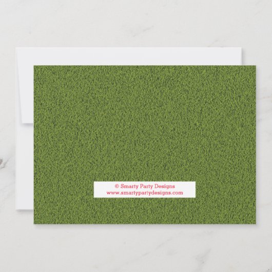 Invitation Mini Golf Parc-Tee Putt Putt Boy's Birthday (Dos)