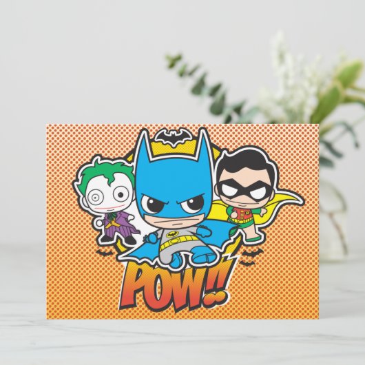 Invitation Mini Pow (Debout devant)