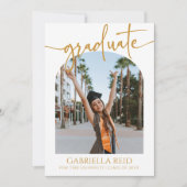 Invitation Miniature minimaliste de l'arc photo (Devant)