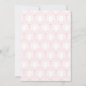 Invitation Minimal 50 and Fabulous Pink 50th Birthday Party (Dos)