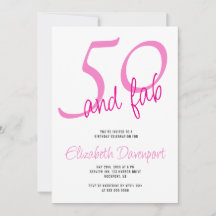 Minimal 50 et Fab Rose Anniversaire