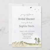 Invitation Minimal Desert Bridal Shower Invite Editable (Devant)