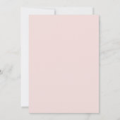 Invitation Minimal Fifty et Fabuleux 50e Anniversaire (Dos)