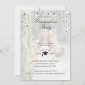 Invitation Minimal Modern Bold Graduation Year Photo Party (Dos)