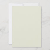 Invitation Minimal Photo Wedding Save the Date Card (Dos)