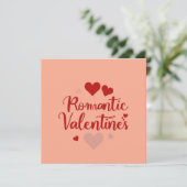Invitation Minimal Valentine’s Day Love Typography Design | R (Debout devant)