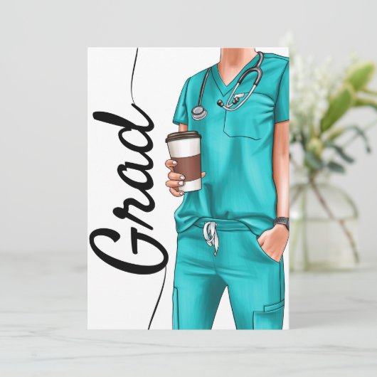 Invitation minimale de graduation RN (Debout devant)