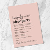 Invitation minimale moderne de réception de mariag