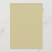 Invitation minimale moderne pour les 60 ans (Dos)