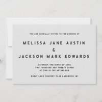 Minimalisme désespéré Mariage gris pierre