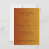 Invitation Minimalisme Messieurs Vip Cigars Homme Violet (Dos)