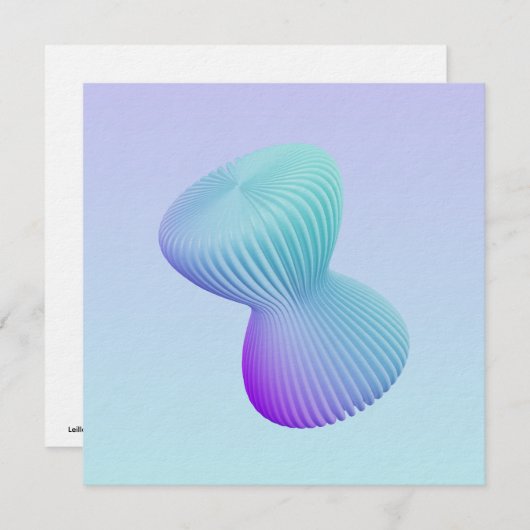 Invitation Minimalist_1 (Devant / Derrière)