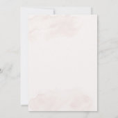Invitation Minimalist beige baptism (Dos)