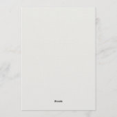 Invitation Minimalist Black and White Mother's Day Brunch (Dos)